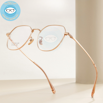 Gọng kính kim loại mã 6147